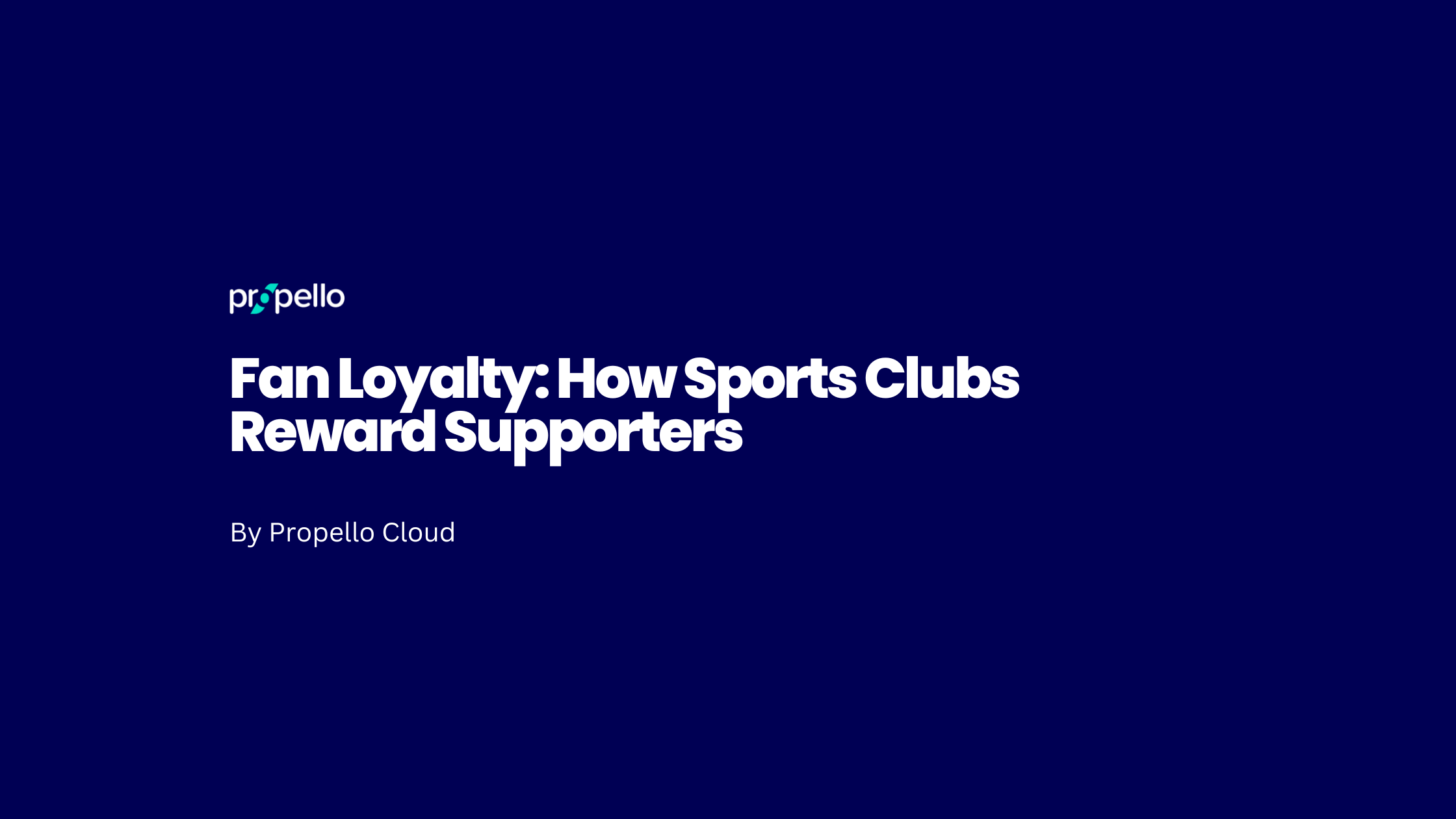 Fan Loyalty Exploring How Sports Clubs Reward Fans